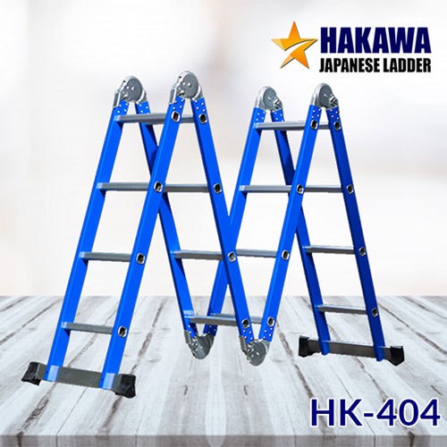 Thang Nhôm Gấp Đa Năng 4 Khúc HAKAWA HK-404